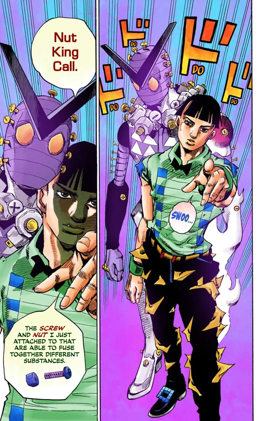 JoJo's Bizarre Adventure, Part 8: JoJolion Colored Manga — Chapter 57 — Page 42