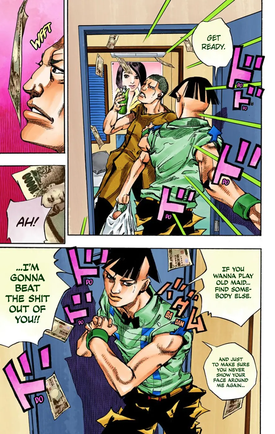 JoJo's Bizarre Adventure, Part 8: JoJolion Colored Manga — Chapter 57 — Page 44