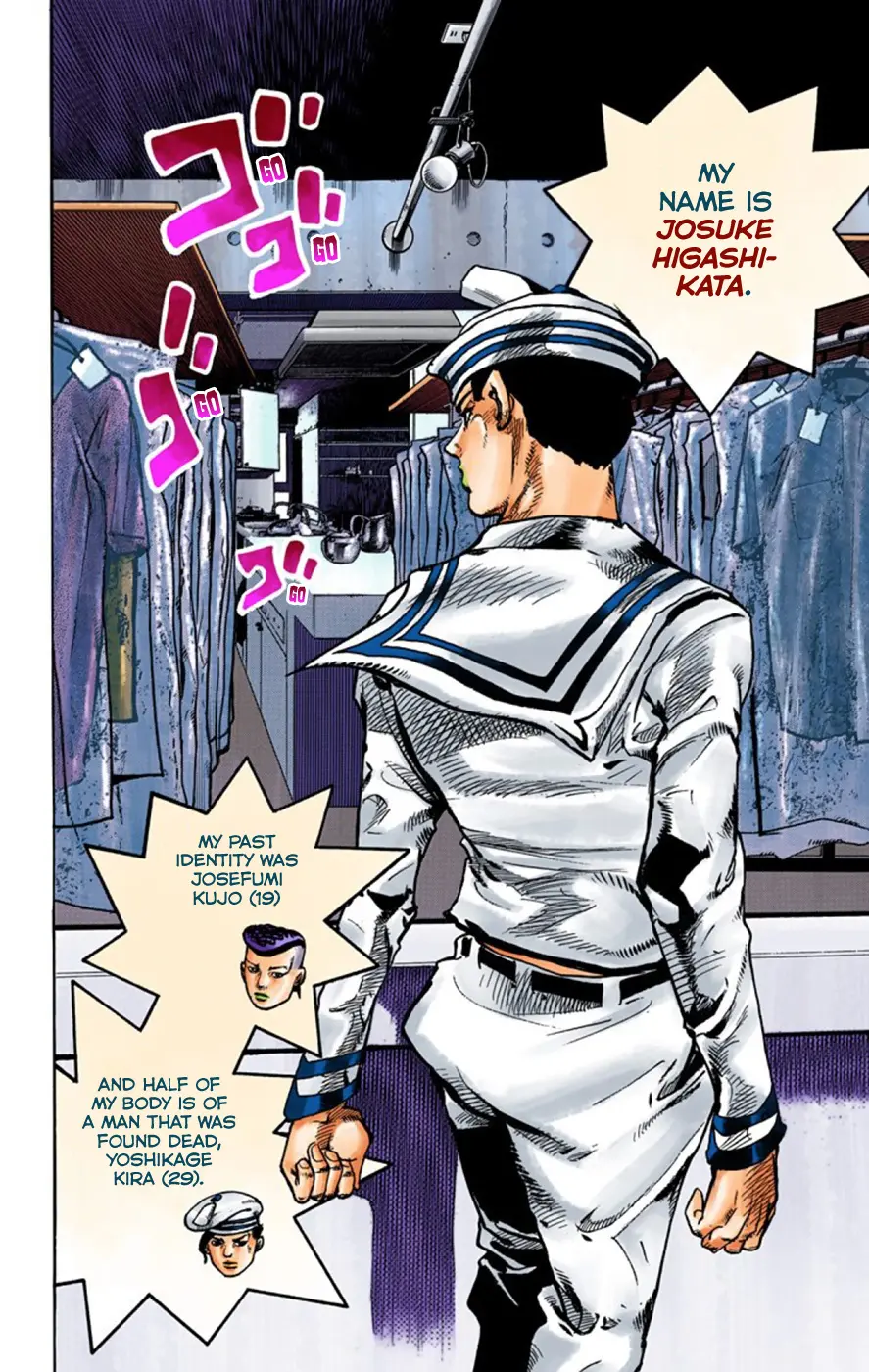 JoJo's Bizarre Adventure, Part 8: JoJolion Colored Manga — Chapter 58 — Page 2