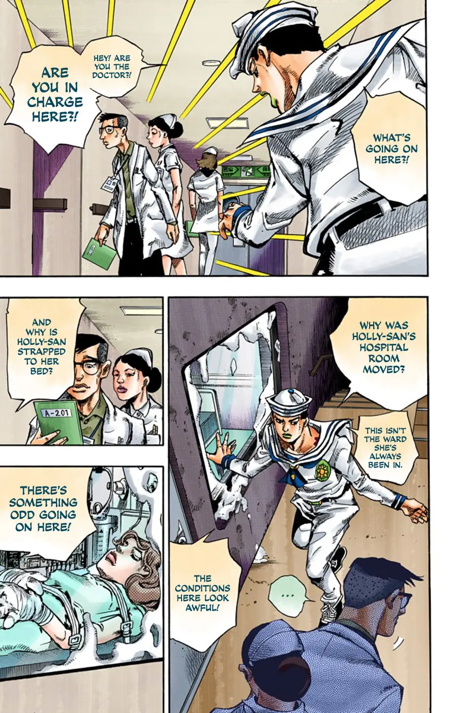 JoJo's Bizarre Adventure, Part 8: JoJolion Colored Manga — Chapter 58 — Page 7