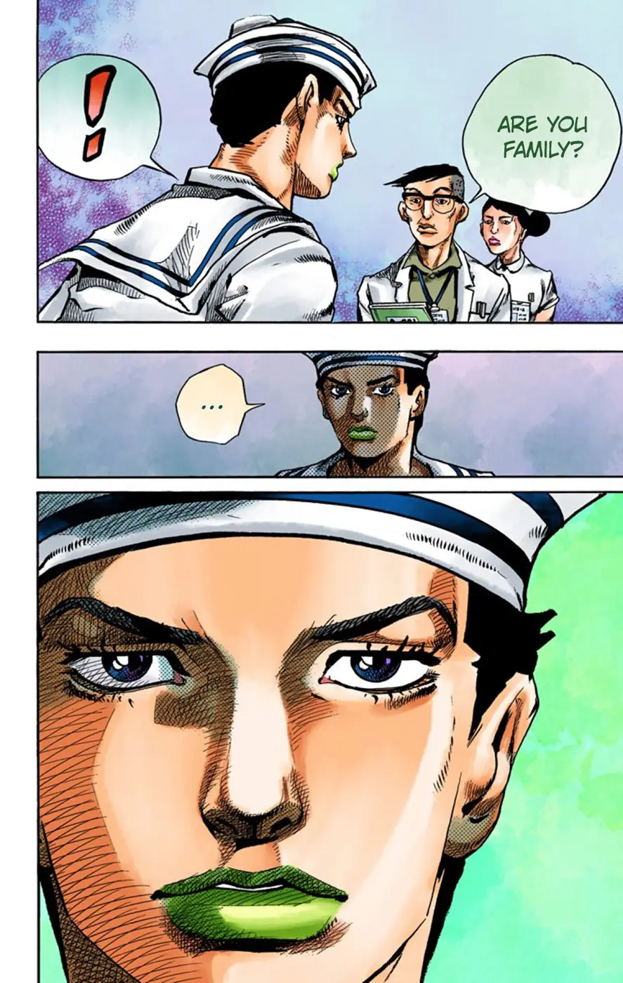 JoJo's Bizarre Adventure, Part 8: JoJolion Colored Manga — Chapter 58 — Page 8