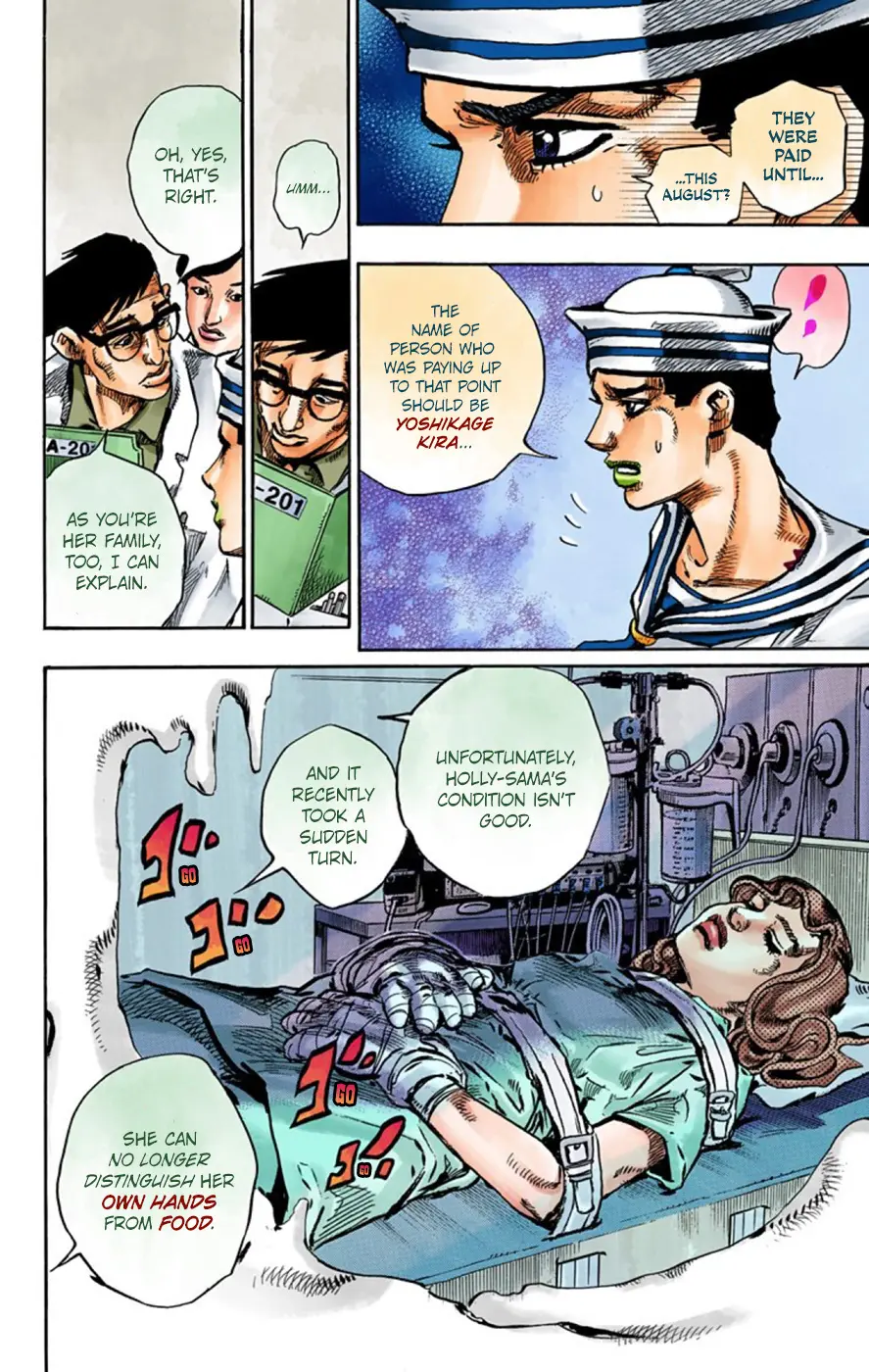 JoJo's Bizarre Adventure, Part 8: JoJolion Colored Manga — Chapter 58 — Page 10