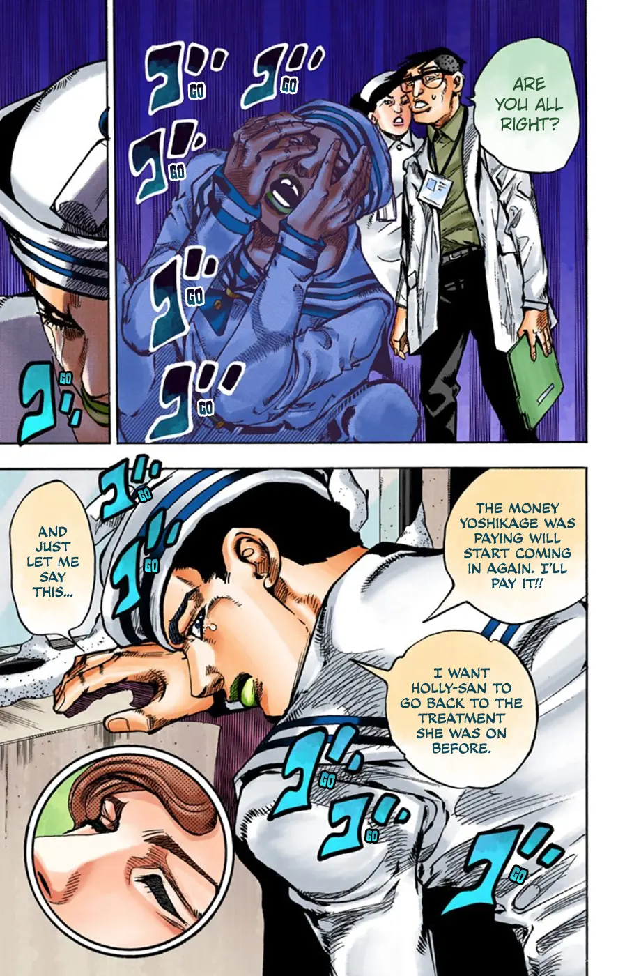 JoJo's Bizarre Adventure, Part 8: JoJolion Colored Manga — Chapter 58 — Page 15
