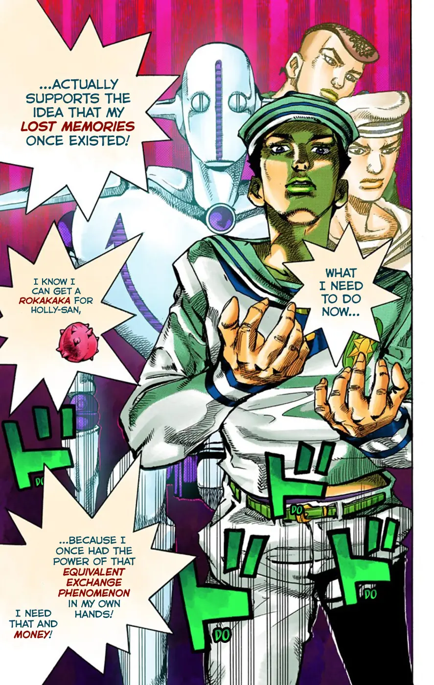 JoJo's Bizarre Adventure, Part 8: JoJolion Colored Manga — Chapter 58 — Page 17
