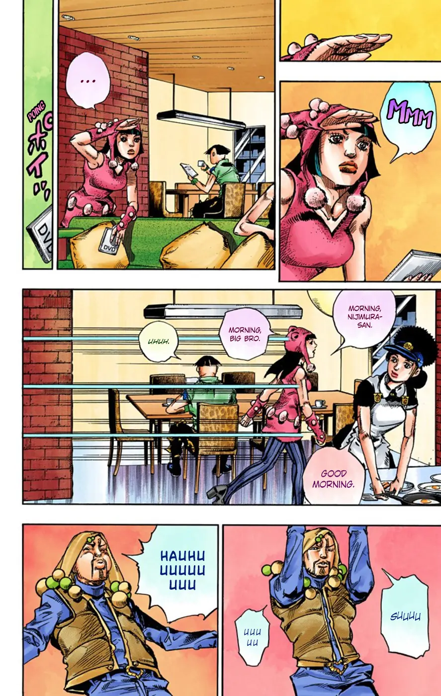 JoJo's Bizarre Adventure, Part 8: JoJolion Colored Manga — Chapter 58 — Page 18