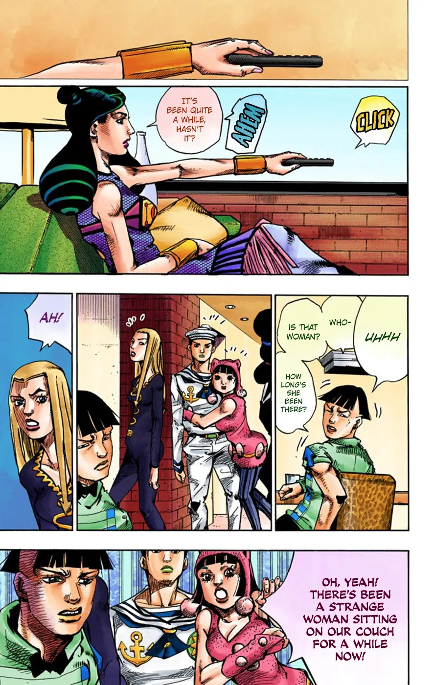 JoJo's Bizarre Adventure, Part 8: JoJolion Colored Manga — Chapter 58 — Page 23