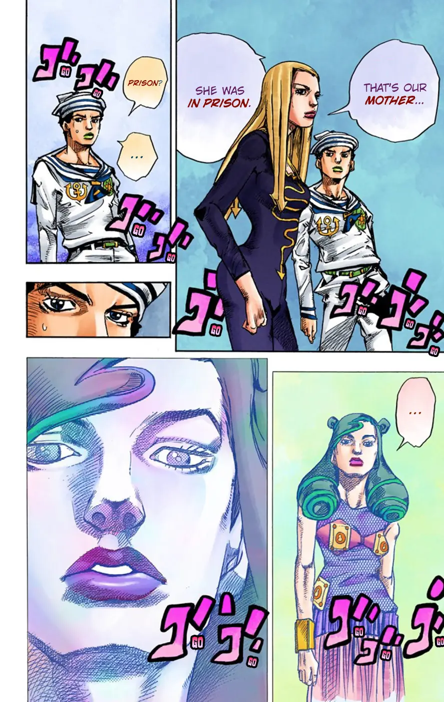 JoJo's Bizarre Adventure, Part 8: JoJolion Colored Manga — Chapter 58 — Page 28