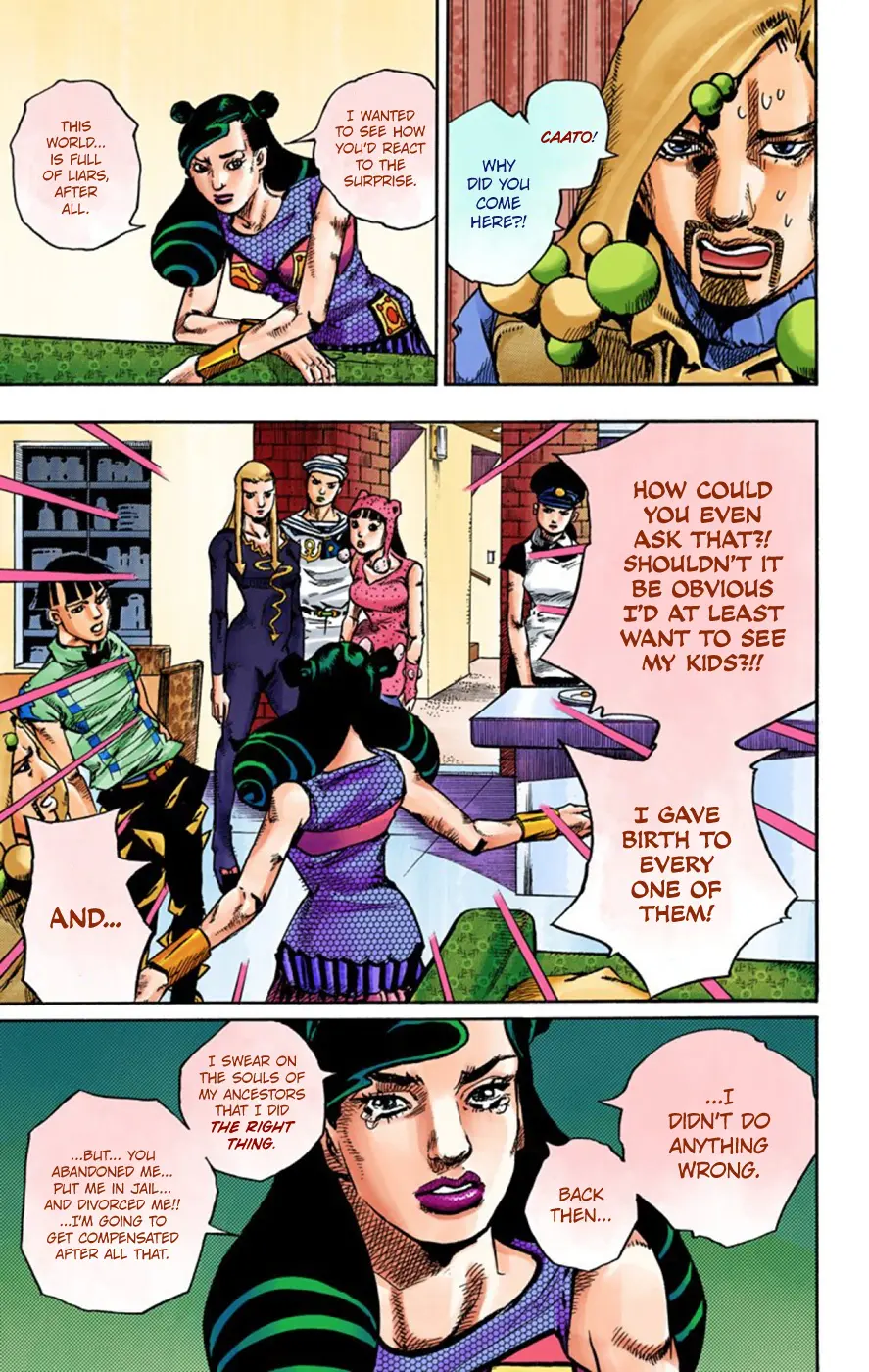 JoJo's Bizarre Adventure, Part 8: JoJolion Colored Manga — Chapter 58 — Page 29