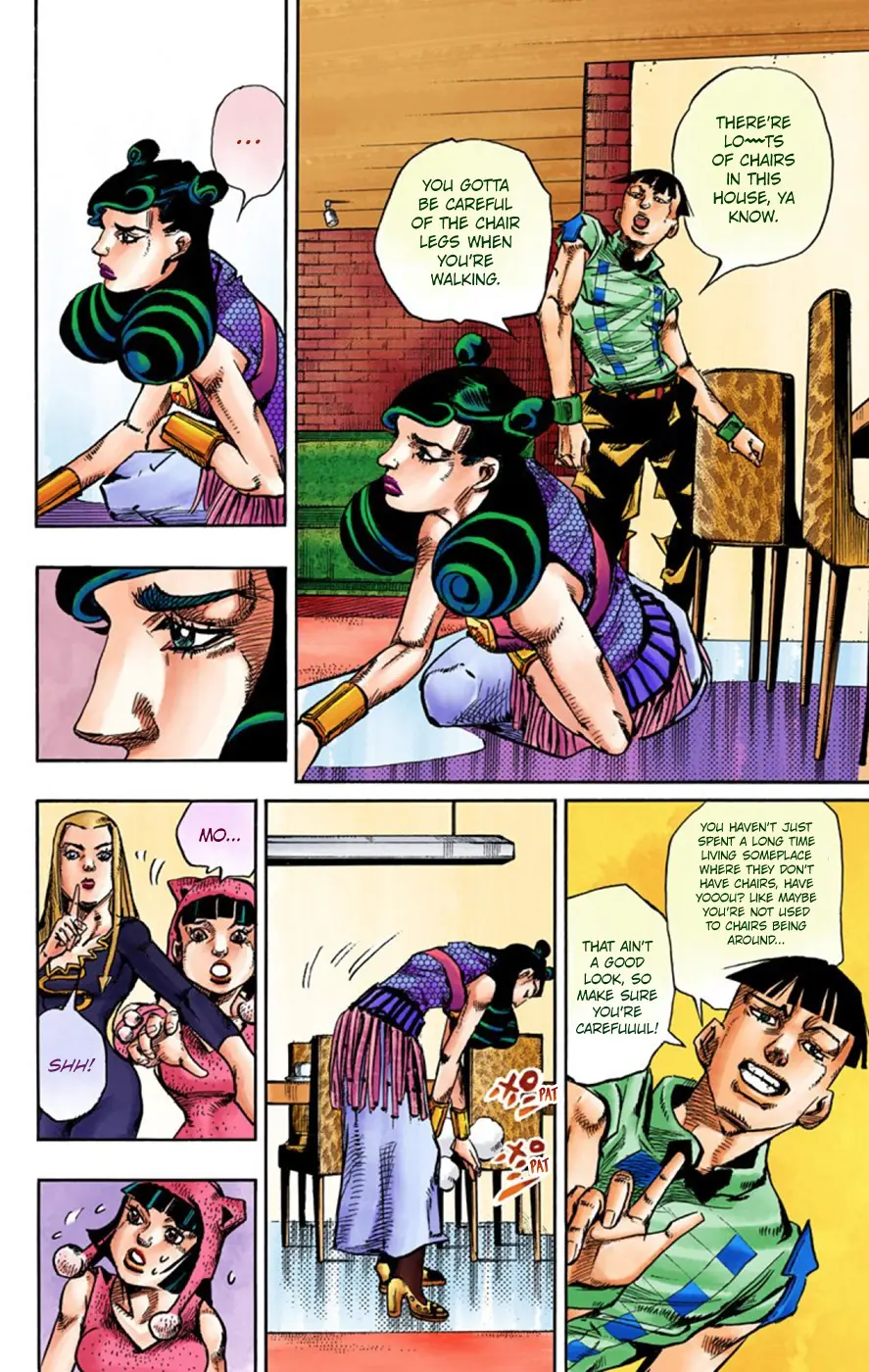 JoJo's Bizarre Adventure, Part 8: JoJolion Colored Manga — Chapter 58 — Page 34