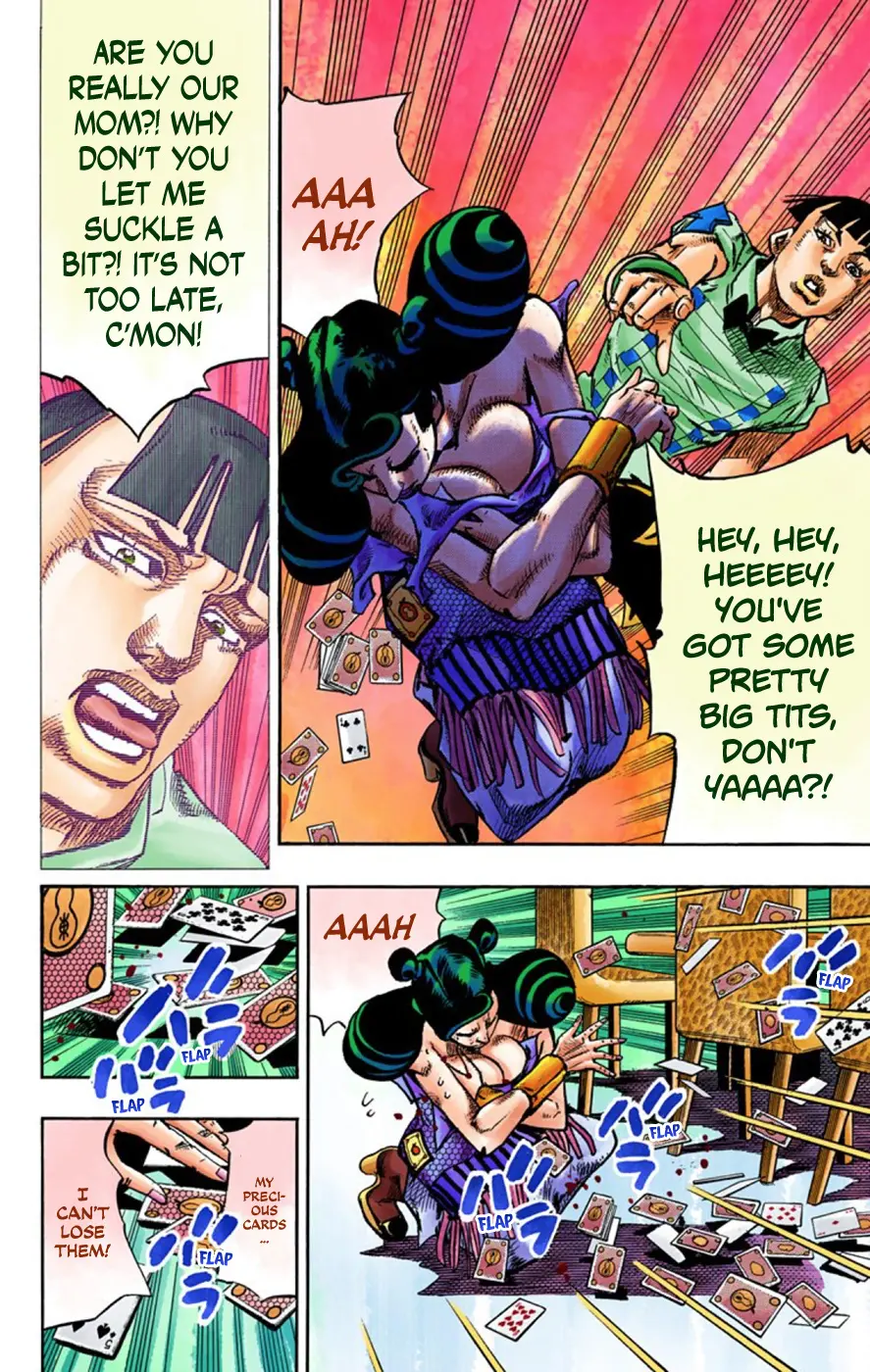 JoJo's Bizarre Adventure, Part 8: JoJolion Colored Manga — Chapter 58 — Page 36