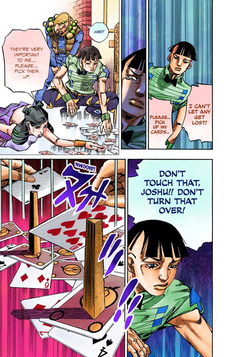 JoJo's Bizarre Adventure, Part 8: JoJolion Colored Manga — Chapter 58 — Page 37