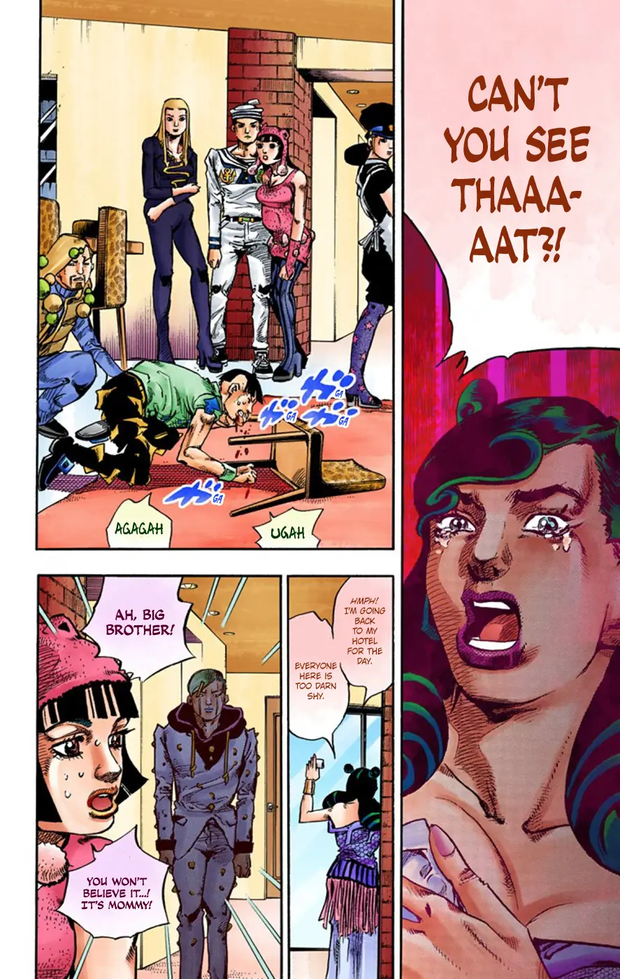 JoJo's Bizarre Adventure, Part 8: JoJolion Colored Manga — Chapter 58 — Page 39