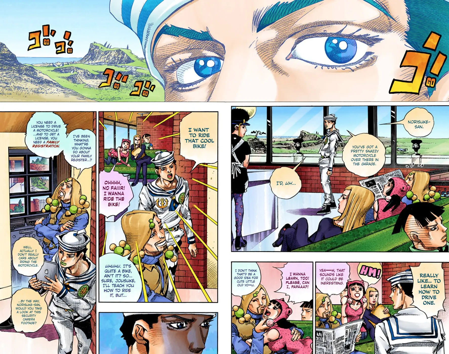 JoJo's Bizarre Adventure, Part 8: JoJolion Colored Manga — Chapter 59 — Page 9