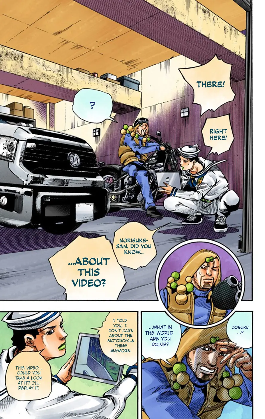 JoJo's Bizarre Adventure, Part 8: JoJolion Colored Manga — Chapter 59 — Page 11