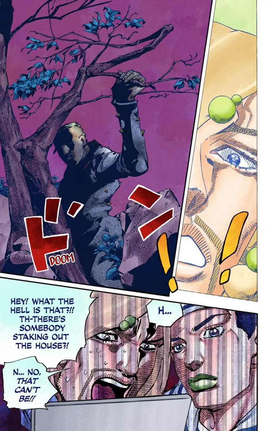 JoJo's Bizarre Adventure, Part 8: JoJolion Colored Manga — Chapter 59 — Page 13