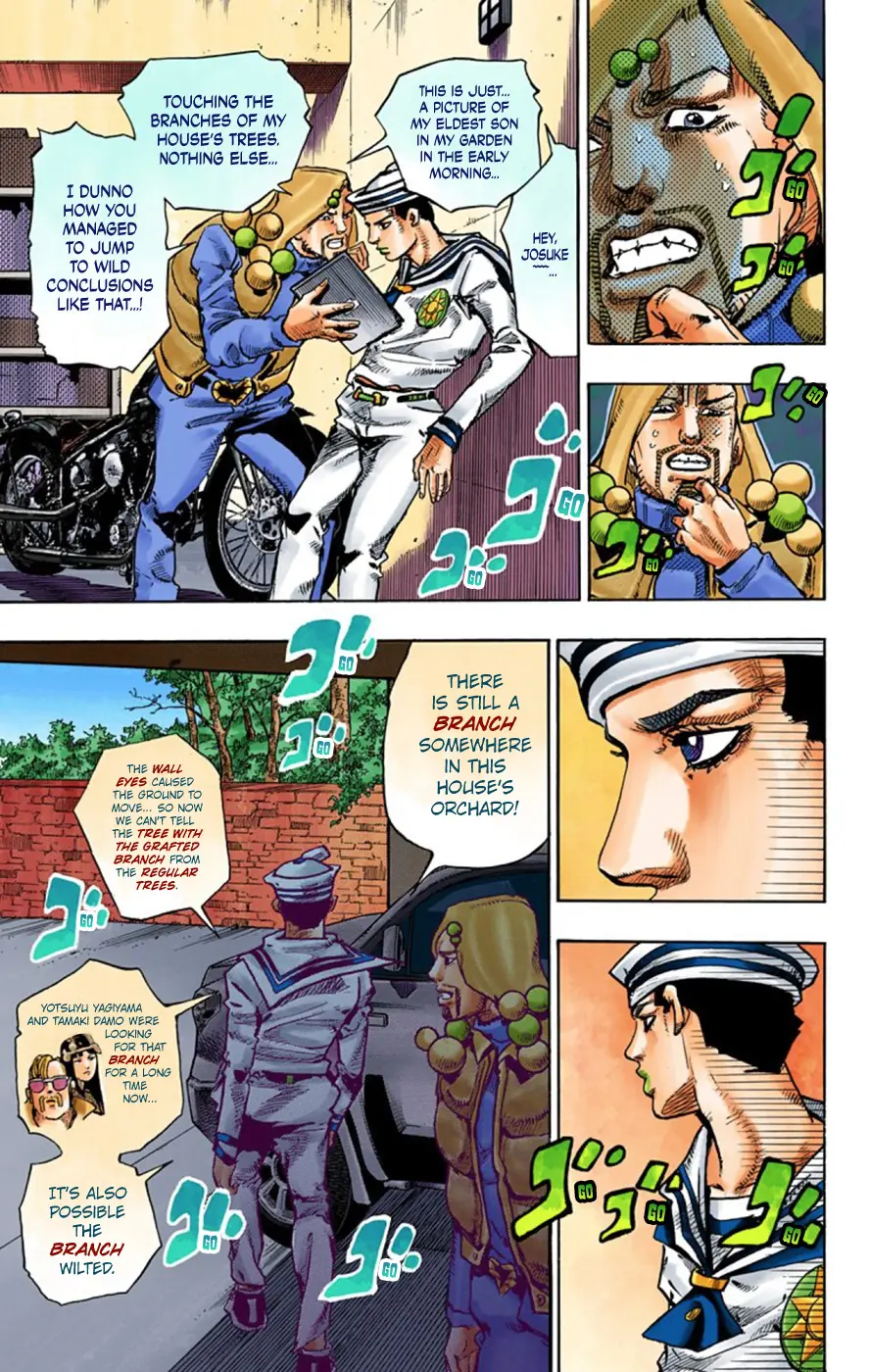 JoJo's Bizarre Adventure, Part 8: JoJolion Colored Manga — Chapter 59 — Page 19