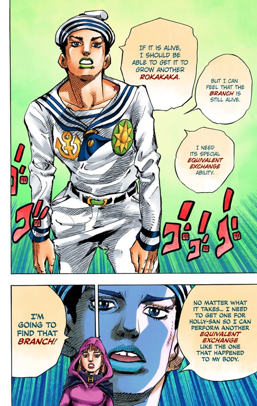 JoJo's Bizarre Adventure, Part 8: JoJolion Colored Manga — Chapter 59 — Page 20