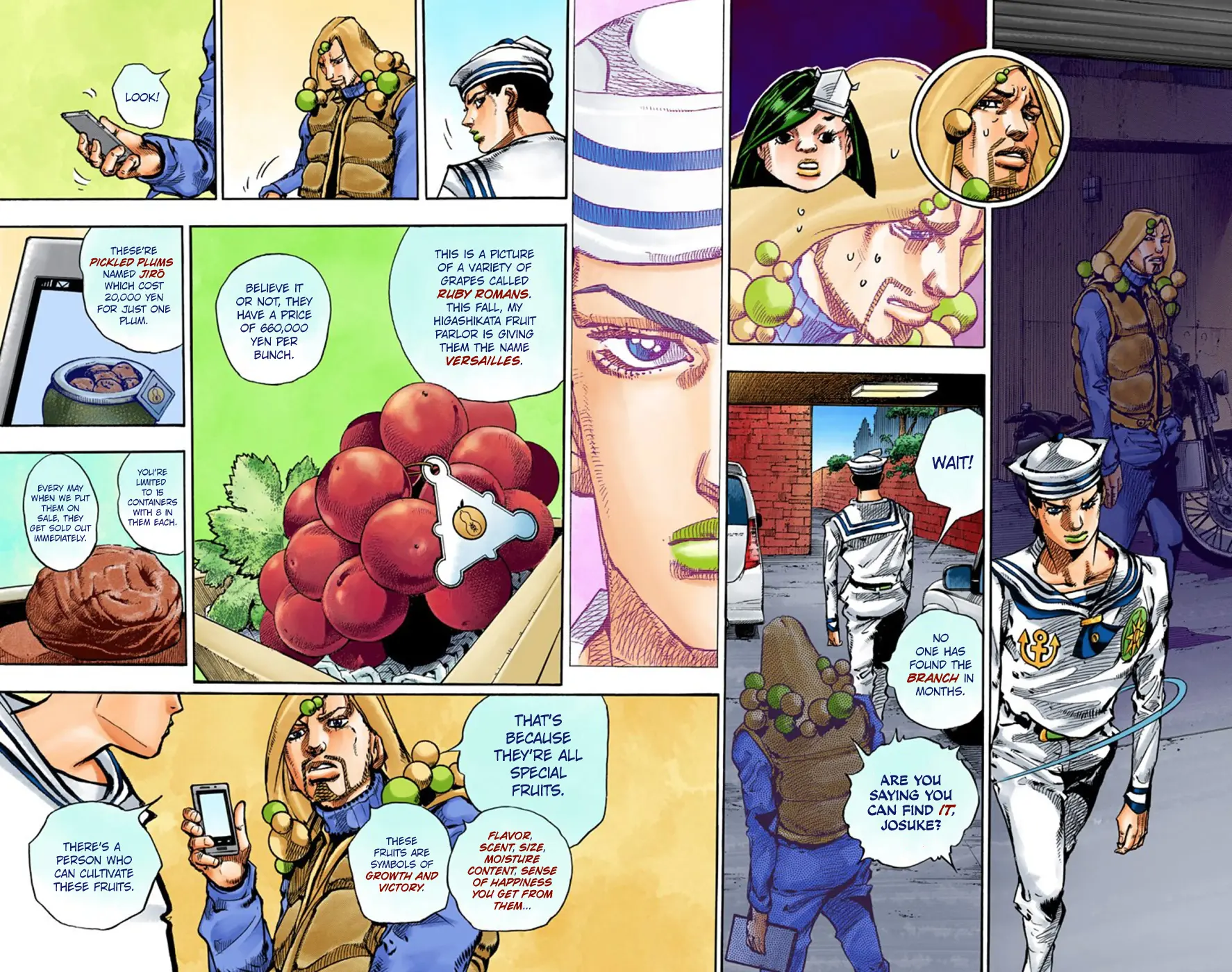 JoJo's Bizarre Adventure, Part 8: JoJolion Colored Manga — Chapter 59 — Page 22