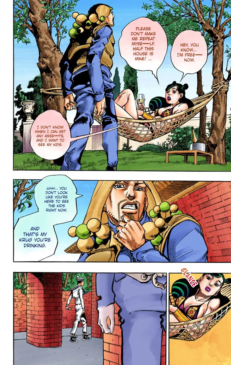 JoJo's Bizarre Adventure, Part 8: JoJolion Colored Manga — Chapter 59 — Page 27