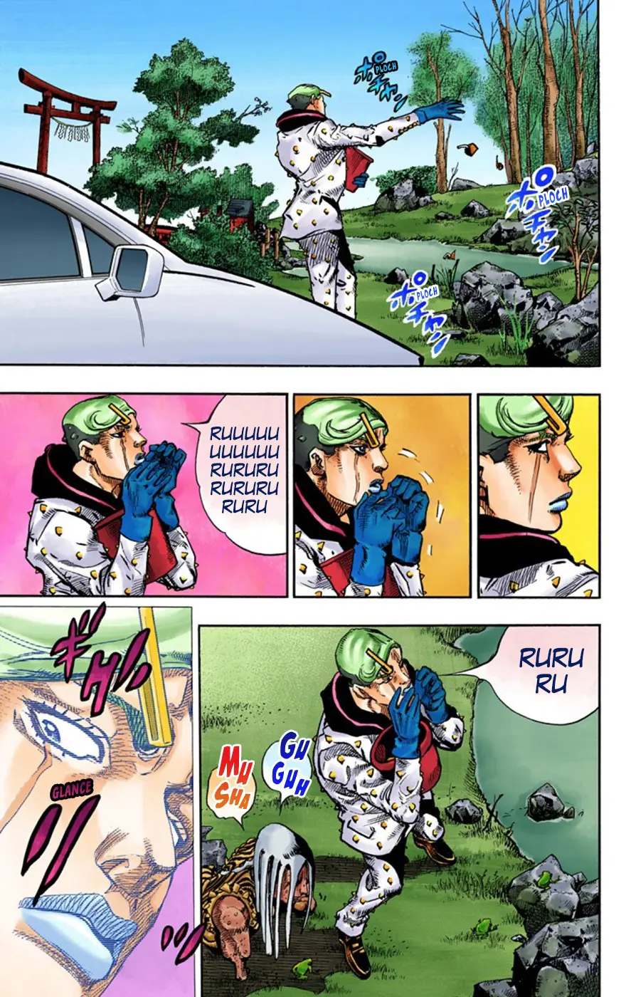 JoJo's Bizarre Adventure, Part 8: JoJolion Colored Manga — Chapter 59 — Page 34