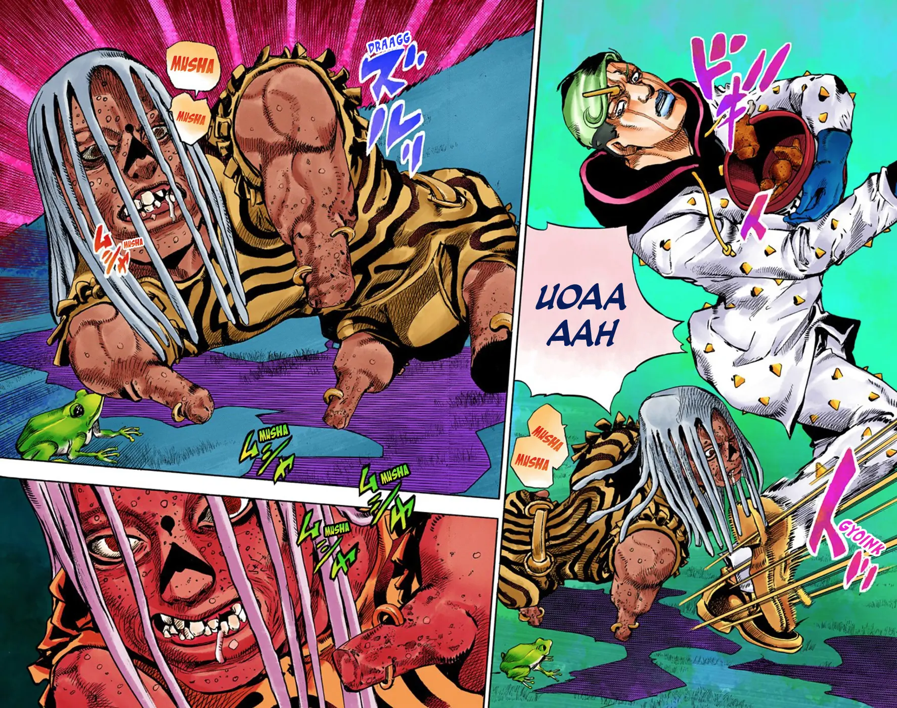 JoJo's Bizarre Adventure, Part 8: JoJolion Colored Manga — Chapter 59 — Page 35