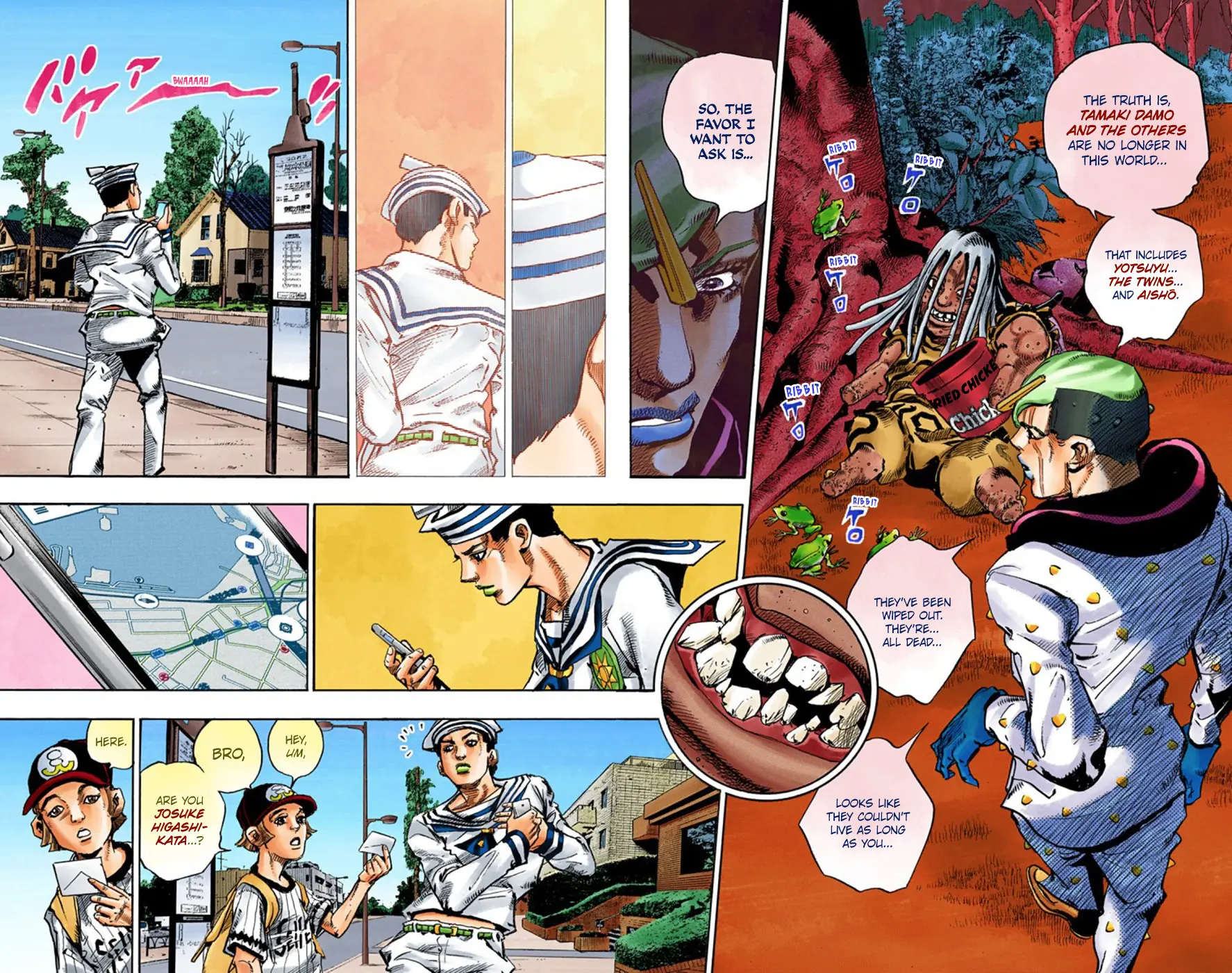 JoJo's Bizarre Adventure, Part 8: JoJolion Colored Manga — Chapter 59 — Page 38