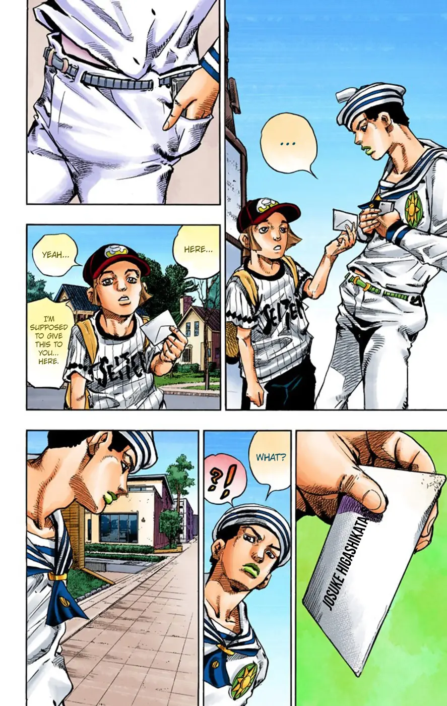 JoJo's Bizarre Adventure, Part 8: JoJolion Colored Manga — Chapter 59 — Page 39
