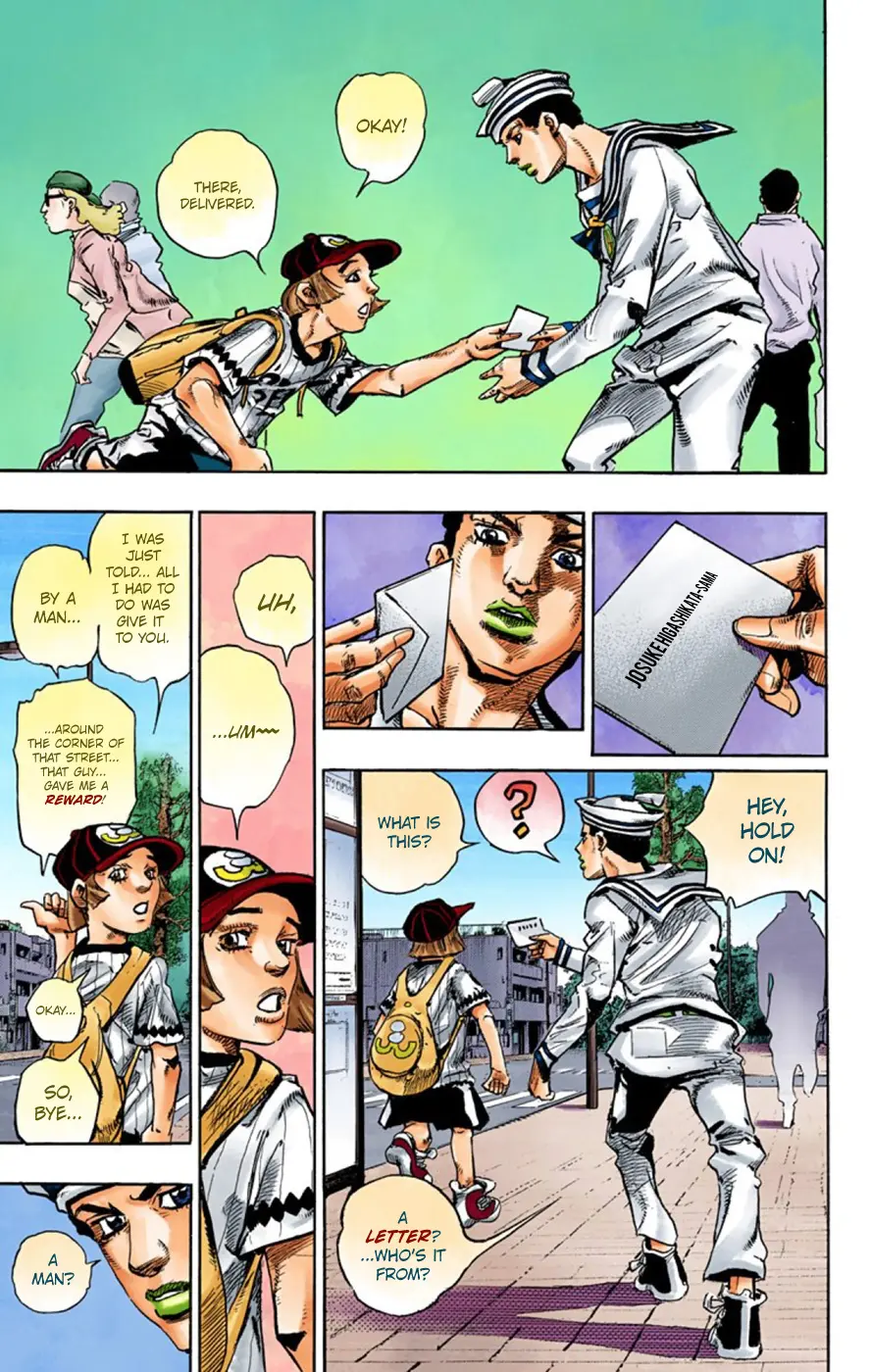 JoJo's Bizarre Adventure, Part 8: JoJolion Colored Manga — Chapter 59 — Page 40