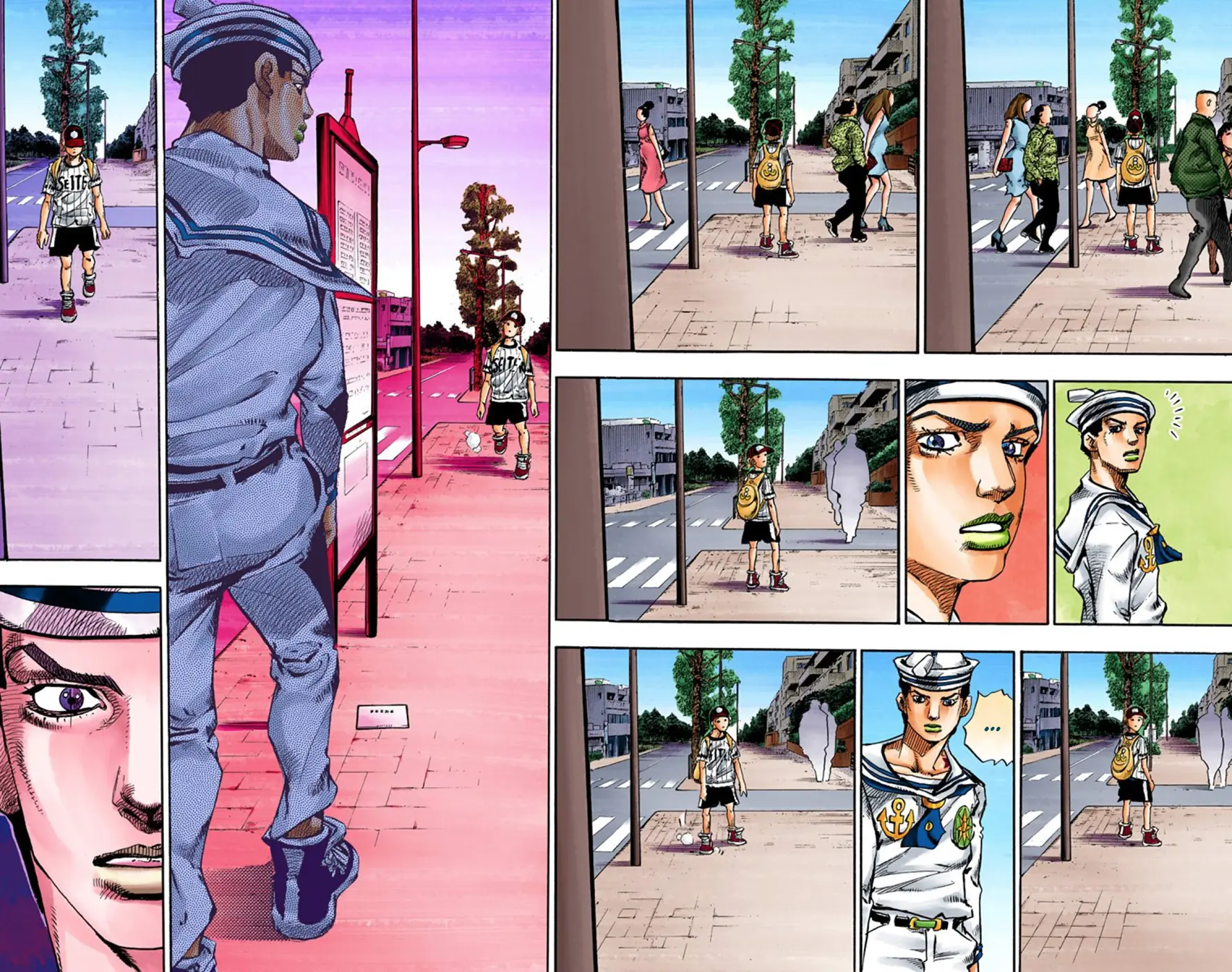 JoJo's Bizarre Adventure, Part 8: JoJolion Colored Manga — Chapter 59 — Page 44