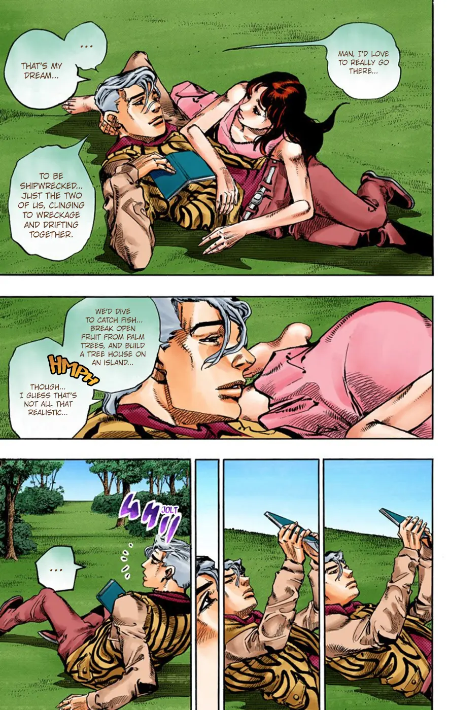 JoJo's Bizarre Adventure, Part 8: JoJolion Colored Manga — Chapter 60 — Page 3