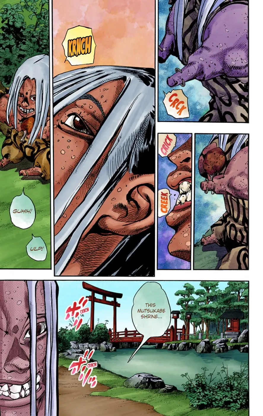 JoJo's Bizarre Adventure, Part 8: JoJolion Colored Manga — Chapter 60 — Page 7