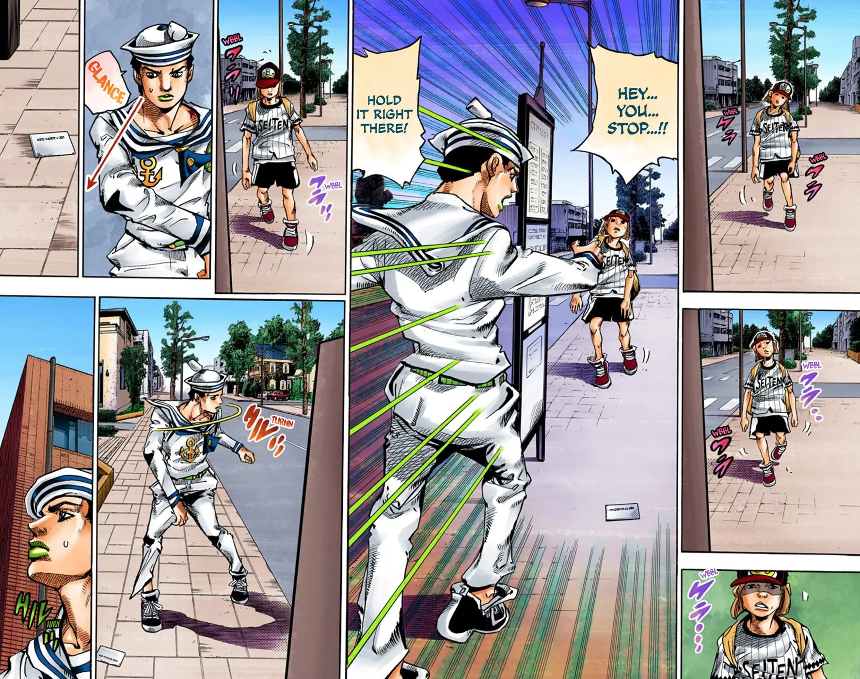 JoJo's Bizarre Adventure, Part 8: JoJolion Colored Manga — Chapter 60 — Page 12