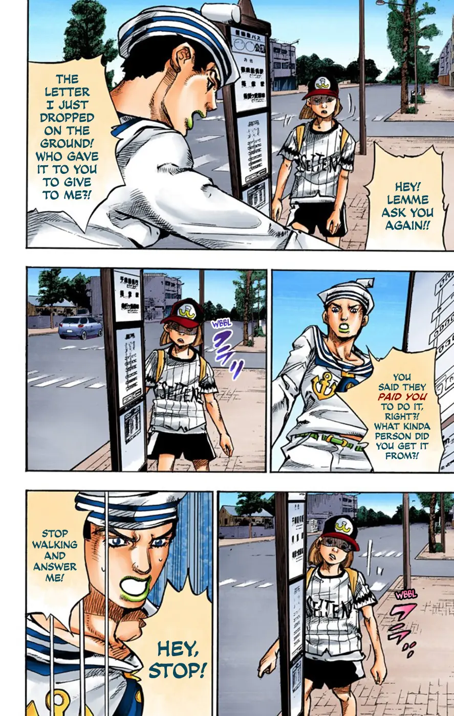 JoJo's Bizarre Adventure, Part 8: JoJolion Colored Manga — Chapter 60 — Page 13