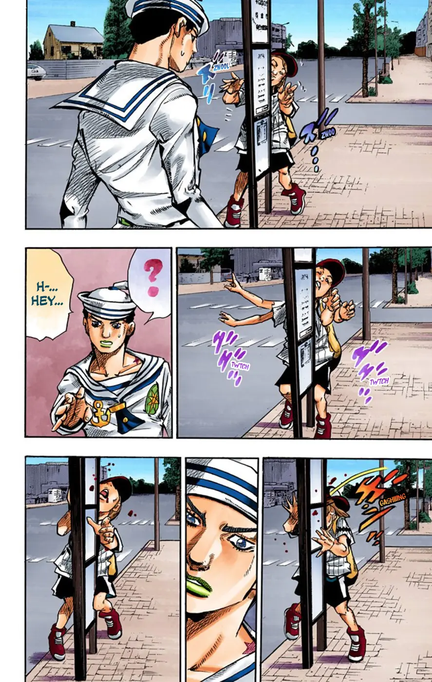 JoJo's Bizarre Adventure, Part 8: JoJolion Colored Manga — Chapter 60 — Page 15