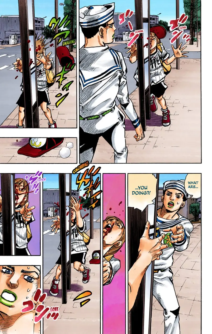 JoJo's Bizarre Adventure, Part 8: JoJolion Colored Manga — Chapter 60 — Page 16