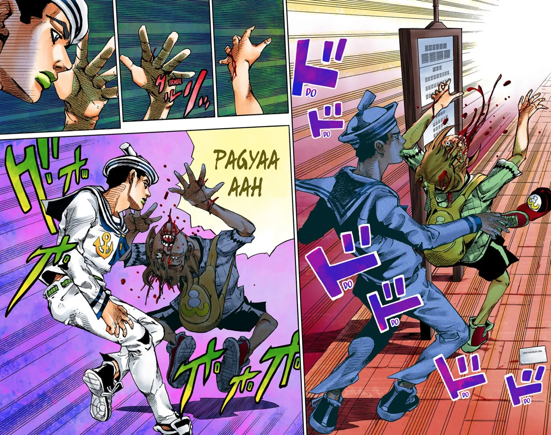 JoJo's Bizarre Adventure, Part 8: JoJolion Colored Manga — Chapter 60 — Page 19