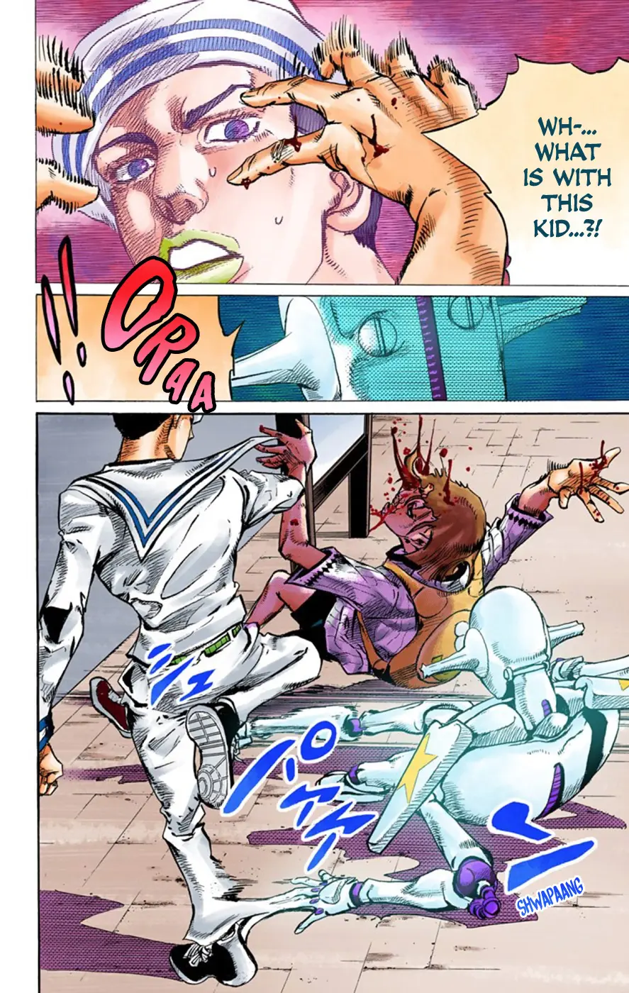 JoJo's Bizarre Adventure, Part 8: JoJolion Colored Manga — Chapter 60 — Page 20