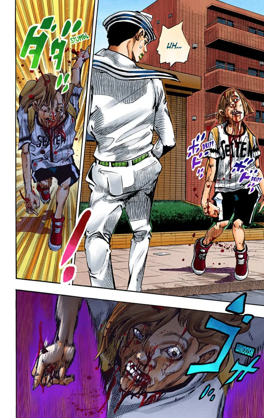 JoJo's Bizarre Adventure, Part 8: JoJolion Colored Manga — Chapter 60 — Page 22