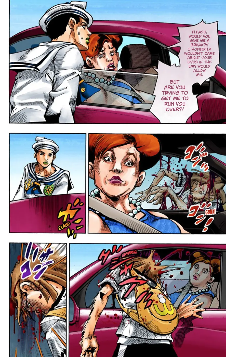 JoJo's Bizarre Adventure, Part 8: JoJolion Colored Manga — Chapter 60 — Page 24