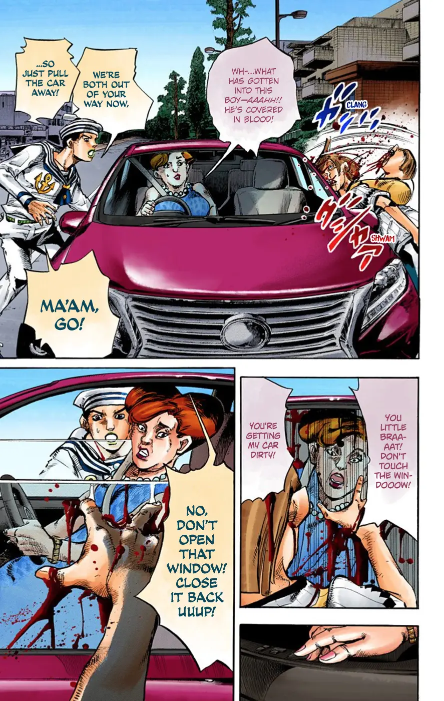 JoJo's Bizarre Adventure, Part 8: JoJolion Colored Manga — Chapter 60 — Page 27