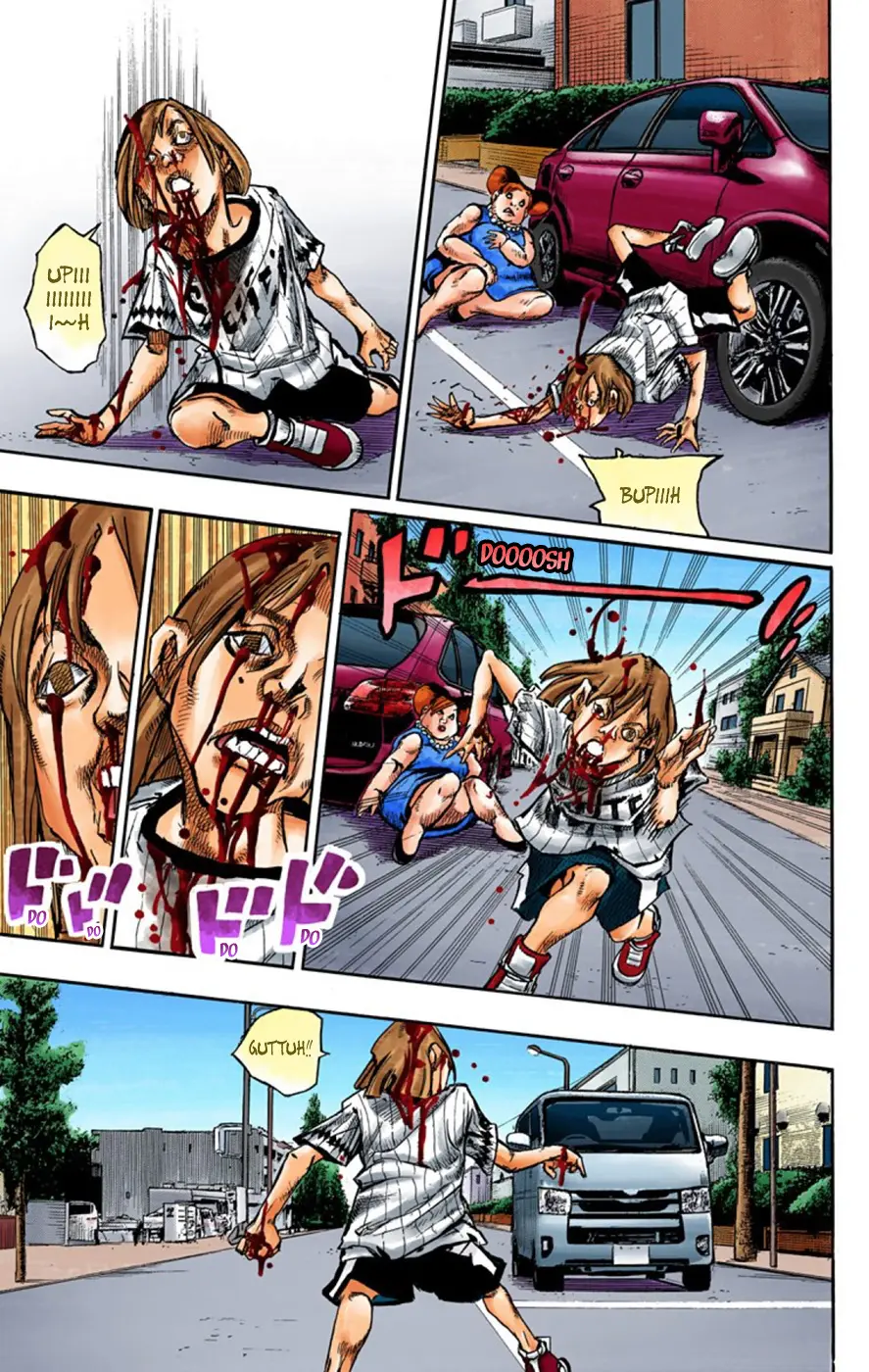 JoJo's Bizarre Adventure, Part 8: JoJolion Colored Manga — Chapter 60 — Page 33