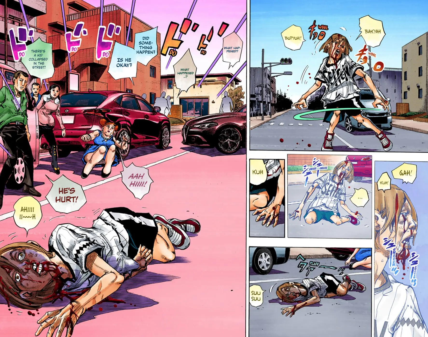 JoJo's Bizarre Adventure, Part 8: JoJolion Colored Manga — Chapter 60 — Page 34