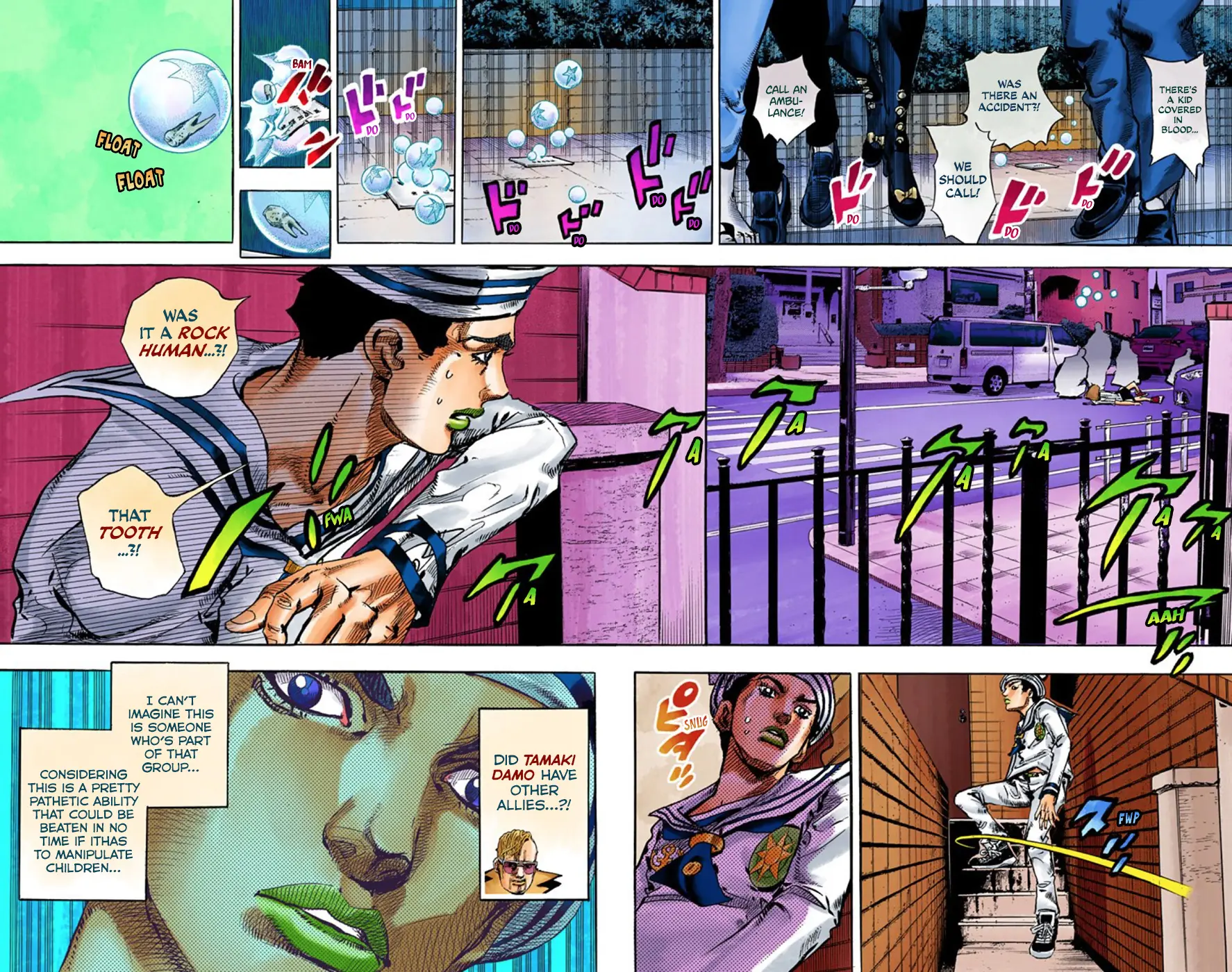 JoJo's Bizarre Adventure, Part 8: JoJolion Colored Manga — Chapter 60 — Page 35