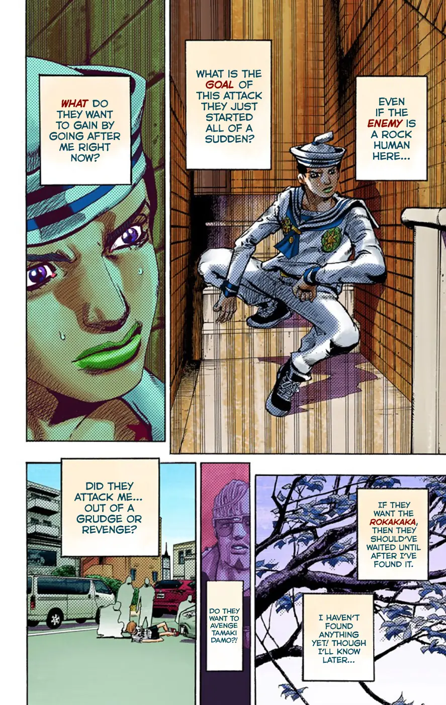 JoJo's Bizarre Adventure, Part 8: JoJolion Colored Manga — Chapter 60 — Page 36
