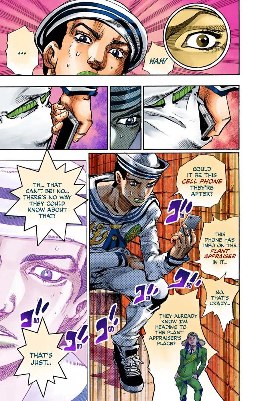 JoJo's Bizarre Adventure, Part 8: JoJolion Colored Manga — Chapter 60 — Page 37
