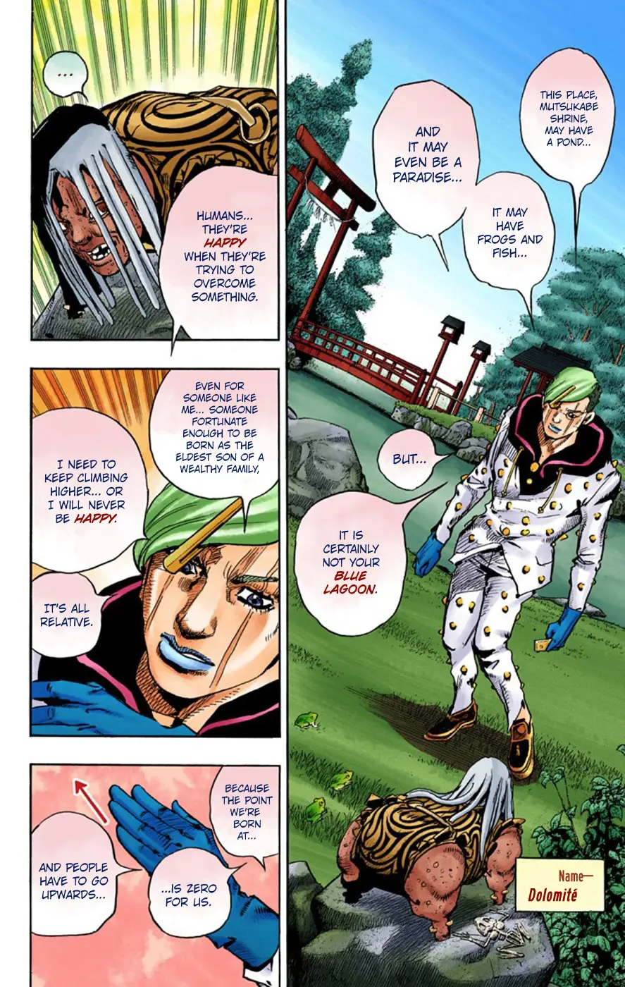 JoJo's Bizarre Adventure, Part 8: JoJolion Colored Manga — Chapter 61 — Page 3