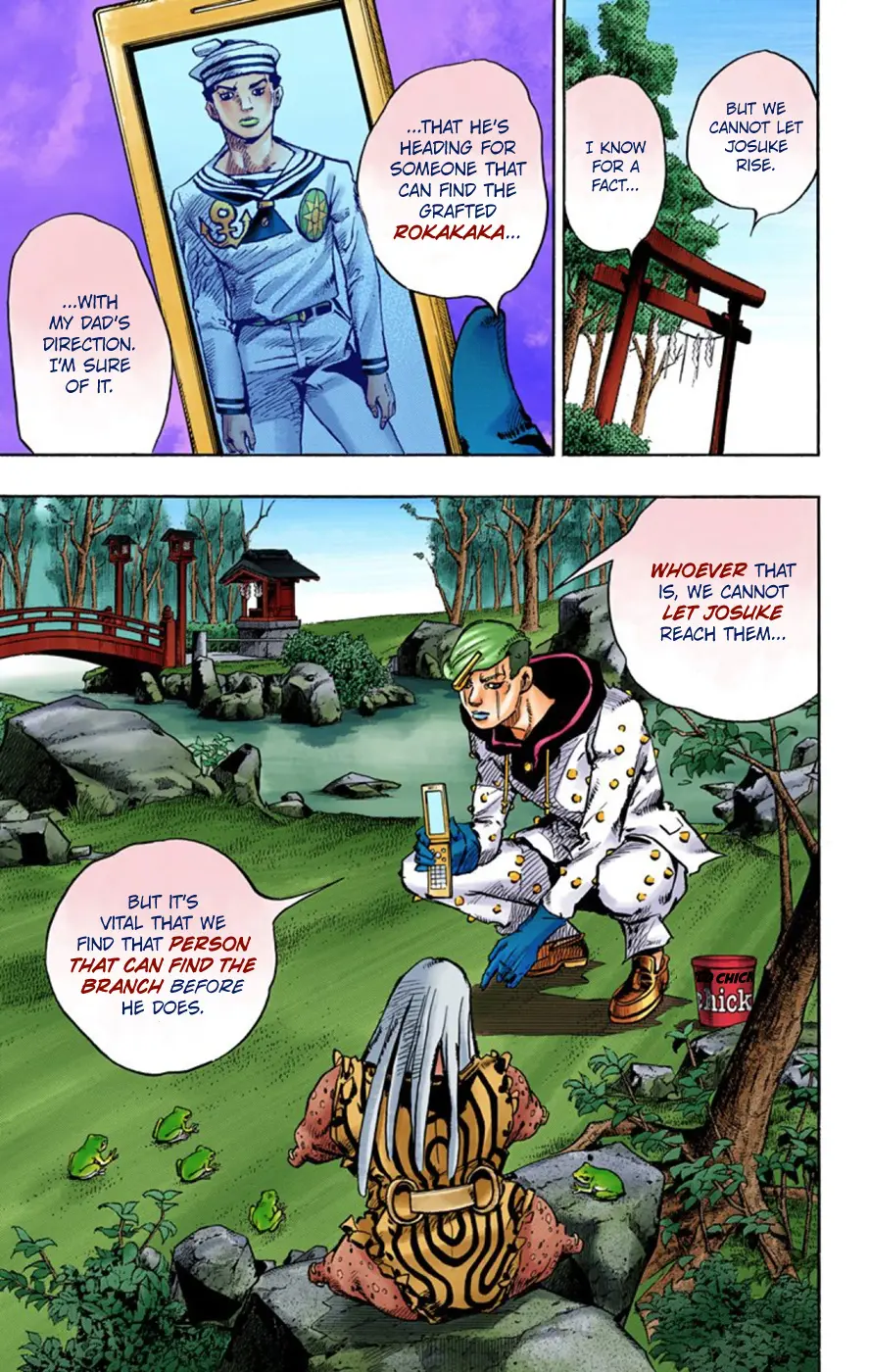JoJo's Bizarre Adventure, Part 8: JoJolion Colored Manga — Chapter 61 — Page 4