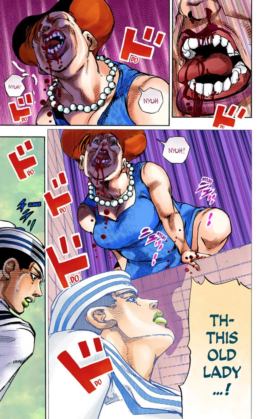 JoJo's Bizarre Adventure, Part 8: JoJolion Colored Manga — Chapter 61 — Page 6