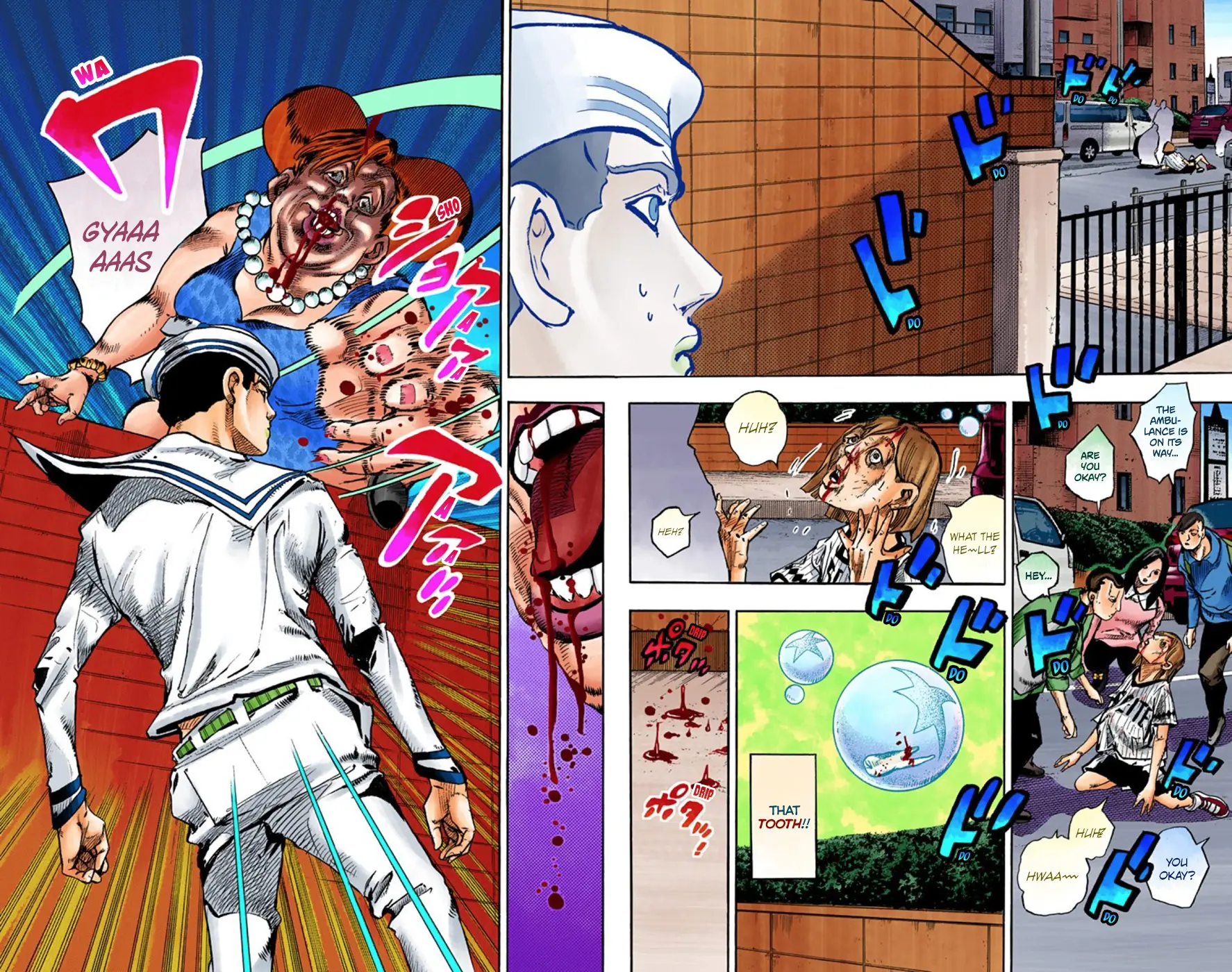 JoJo's Bizarre Adventure, Part 8: JoJolion Colored Manga — Chapter 61 — Page 7