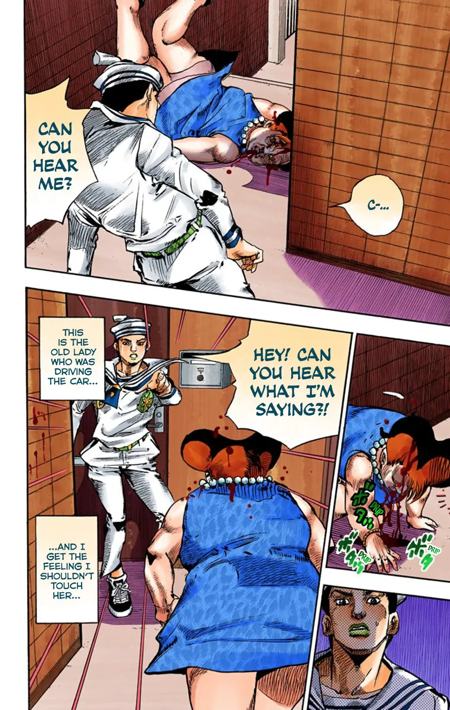 JoJo's Bizarre Adventure, Part 8: JoJolion Colored Manga — Chapter 61 — Page 10